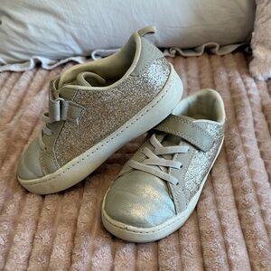 Carter's Sparkling Silver Kids Sneakers
